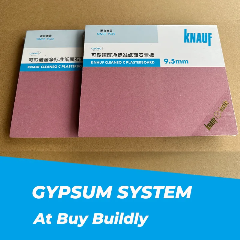 Knauf Cleaneo Paper-Faced Gypsum Board产品图片